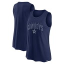 NFL カウボーイズ タンクトップ Fanatics（ファナティクス） レディース ネイビー (23 Women's Classic Rhine Tank)