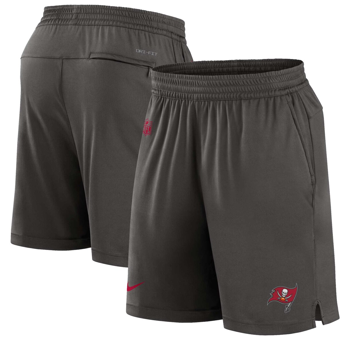 NFL バッカニアーズ トレーニングショーツ Nike ナイキ メンズ シルバーグレイ 23 Mens Nike Sideline Dri-Fit Short 