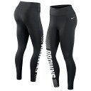 【公式グッズ】NFL ブラウンズ レギンス Nike/ナイキ レディース ブラック (23 Women's Yard Line Full Length Legg...