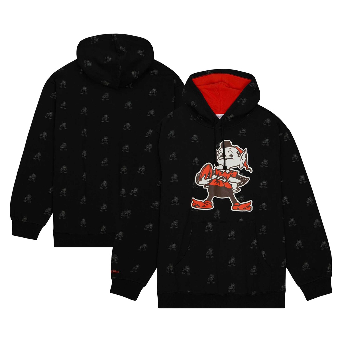 NFL uEY t[X vI[o[ p[J[ Mitchell & Nessi~b`FlXj Y ubN (23 NFL AOP FLEECE HOODIE)