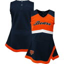 【公式グッズ】NFL ベアーズ チアドレス Outerstuff(アウタースタッフ) ベビー ネイビー (23 Infant Cheer Captain Jumper Dress)