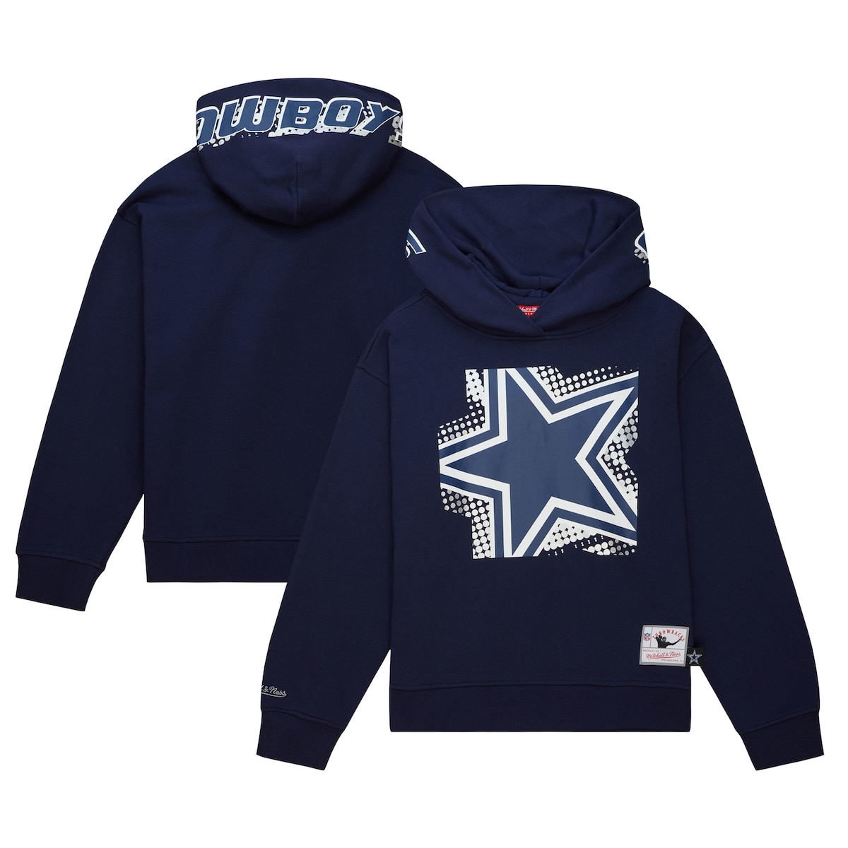 NFL JE{[CY vI[o[ p[J[ Mitchell & Nessi~b`FlXj fB[X lCr[ (23 Women's Big Face 7.0 Hoodie)