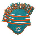 NFL ドルフィンズ ニット帽 Outerstuff（アウタースタッフ） トドラー アクア (NFL Child Mohawk Stripe Knit)