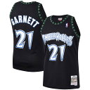 NBA ティンバーウルブズ ケビン・ガーネット ユニフォーム Mitchell & Ness(ミッチェル&ネス) メンズ ブラック (MNC NBA HWC M...