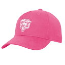 NFL ベアーズ アジャスタブルキャップ Outerstuff（アウタースタッフ） ガールズ ピンク (NFL Youth Girls Pink Structured Adjustable)