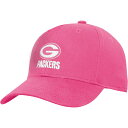 Let your kiddo showcase an evergrowing appreciation for their NFL favorites by grabbing this Green Bay Packers adjustable hat. It features the undeniable Green Bay Packers logo embroidered front and center on the crown and its bright pink color calls attention to your young one's growing fandom for all the right reasons. Whether your kiddo is spending the day outdoors or watching their team score big, the fabric strap closure helps them secure the perfect fit for it all.Curved billAdjustable hook and loop fastener strapStructured fitWipe clean with a damp clothOfficially licensedBrand: OuterstuffOne size fits mostImportedSix panels with eyeletsMaterial: 100% CottonMid CrownEmbroidered graphics