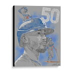 MLB ドジャース ムーキー・ベッツ ウォールアート Fanatics（ファナティクス） (UNS FR GICLEE 45051)