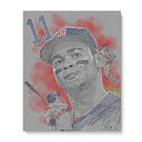 MLB レッドソックス ラファエル デヴァース コレクタブルフォト（16インチx20インチ） Fanatics（ファナティクス） (UNS 16x20 PHOTO 45135)