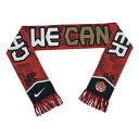 Show your devotion to the Canada Soccer with this fashionable Local Verbiage scarf from Nike. It features double-sided graphics and fringe on both ends for added Canada Soccer flair. This scarf makes the perfect accent for any game day outfit thanks to its soft fabric and fun design.Material: 100% AcrylicMeasures approx. 66'' including fringe x 6.5''Officially licensedEmbroidered fabric appliqueFringe endsImportedBrand: NikeWoven graphicsHand wash, line dryDouble-sided design differs per side