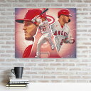 MLB エンゼルス マイク・トラウト コレクタブルフォト Fanatics（ファナティクス） (UNS GICLEE 45009)