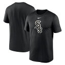 エントリーでポイント7倍【公式グッズ】MLB ホワイトソックス Tシャツ Nike/ナイキ メンズ ブラック (23 Men's Nike New Legend Logo SST)