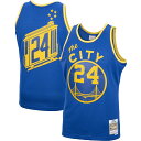 【公式グッズ】NBA ウォリアーズ リック・バリー ユニフォーム Mitchell & Ness(ミッチェル&ネス) メンズ ロイヤル (MNC Mens Sw...