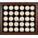 MLB ブレーブス コレクタブル用 野球ボールケース（ボール無し） Fanatics（ファナティクス） ブラウン (Fr 30 Ball Display Case)