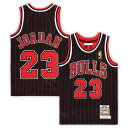 NBA ブルズ マイケル・ジョーダン オーセンティック ユニフォーム Mitchell & Ness(ミッチェル&ネス) トドラー ブラック (OST MNC ...