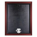 This Philadelphia Phillies logo jersey case is made from a durable, high strength injection mold backing, and then encased in a mahogany frame. The case comes with a 24'' clear acrylic rod that will proudly display a collectible jersey. The product is officially licensed by Major League Baseball. It opens from right to left and is easily mounted on the wall with five screws (not included). The inner dimensions are 38'' x 29.5'' x 3'' with the outer measurements of 42'' x 34.5" x 3.5". Memorabilia sold separately.Memorabilia sold separatelyBrand: Fanatics AuthenticOfficially licensed