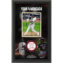 MLB ホワイトソックス ヨアン・モンカダ 直筆サイン ボール Fanatics（ファナティクス） (Aut 25.5x16.25 Baseball Shadow Box)