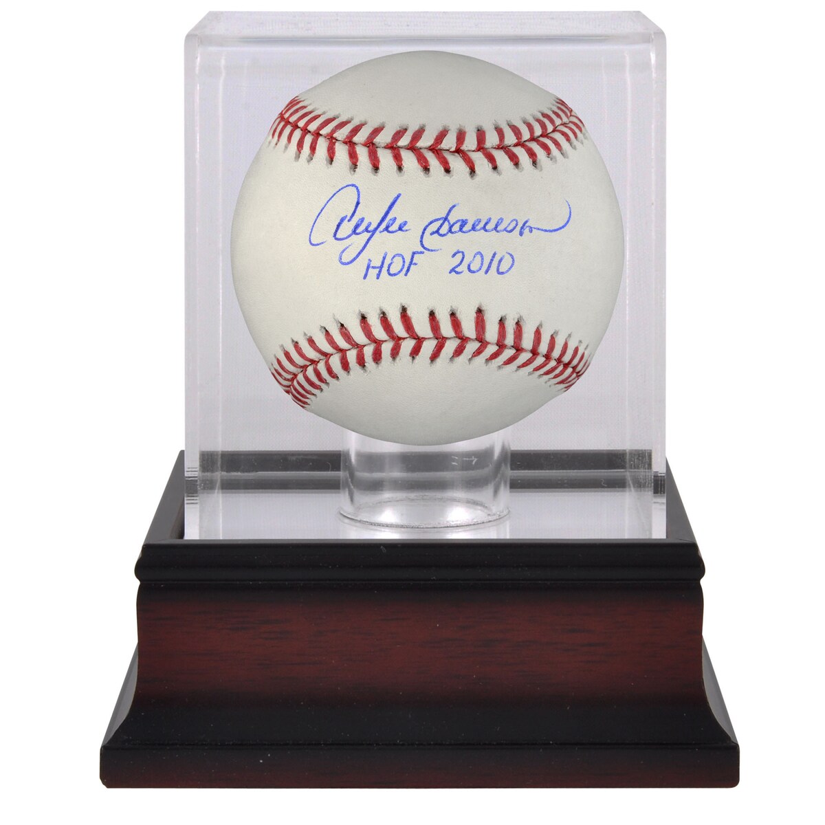 【MLB公式ホログラム付】MLB カブス アンドレ・ドーソン 直筆サイン ボール Fanatics Authentic/ファナティクスオーセンティック (Aut Baseball w Mahog Case MLB)