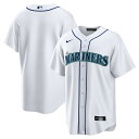 【公式グッズ】MLB マリナーズ レプリカ ユニフォーム Nike ナイキ メンズ ホワイト (Men's Nike Replica Team Jersey)