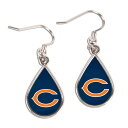 You'll be up to your ears in team spirit when you wear these Chicago Bears tear drop dangle earrings from WinCraft.Officially licensedBrand: WinCraftFrench hook styleImportedNot intended for use by children under 12Earrings measure approximately 0.5&quot; x 1.5&quot;Printed artworkMaterial: 100% Alloy Metal