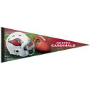 Celebrate your Arizona Cardinals fandom with this premium pennant from WinCraft! Measuring approximately 12" x 30", this cool pennant features a bold Arizona Cardinals graphic on the front. Your wall will be basking in even greater Arizona Cardinals memorabilia when you hang this banner on it.Brand: WinCraftOfficially licensedMade in the USAMeasures approx. 12" x 30"Rod sleeve for easy hangingMaterial: 100% Felt