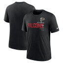 NFL ファルコンズ Tシャツ Nike ナイキ メンズ ヘザーブラック (Men's NFL 23 Nike Team Name SS Triblend Tee)