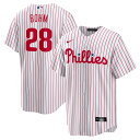 【公式グッズ】MLB フィリーズ アレック・ボーム レプリカ ユニフォーム Nike ナイキ メンズ ホワイト (T770 Mens Replica Jerse...