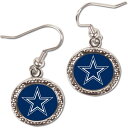 NFL カウボーイズ ピアス・イヤリング ウィンクラフト レディース (Round Dangle Earrings)