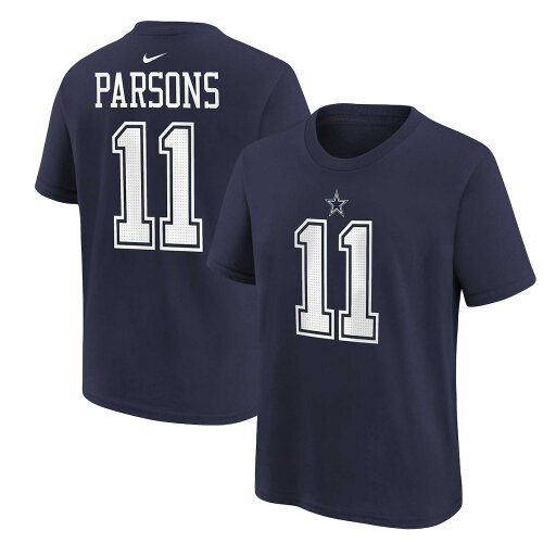 【公式グッズ】NFL カウボーイズ マイカ・パーソンズ ネーム&ナンバー Tシャツ Nike/ナイキ トドラー ネイビー (23 Juvenile Nike 4-7 Player N&N SST) 【公式グッズ】NFL カウボーイズ マイカ・パーソンズ ネーム&ナンバー Tシャツ Nike/ナイキ トドラー ネイビー (23 Juvenile Nike 4-7 Player N&N SST)