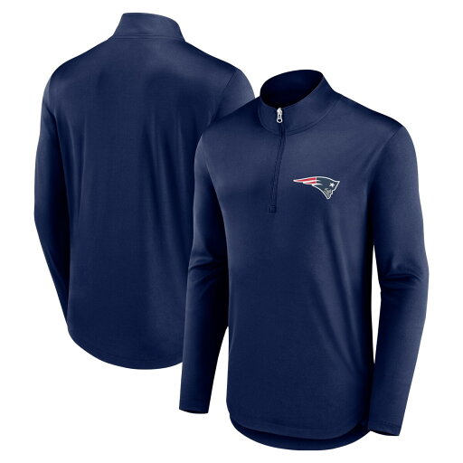 NFL ペイトリオッツ プルオーバー Fanatics(ファナティクス) メンズ ネイビー (23 MEN'S FB LC PRIMARY QUARTERBACK LS MOCK NECK QTR ZIP) NFL ペイトリオッツ プルオーバー Fanatics(ファナティクス) メンズ ネイビー (23 MEN'S FB LC PRIMARY QUARTERBACK LS MOCK NECK QTR ZIP)