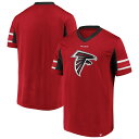 NFL ファルコンズ Tシャツ Fanatics（ファナティクス） メンズ レッド (20 Mens Iconic Hashmark SST)