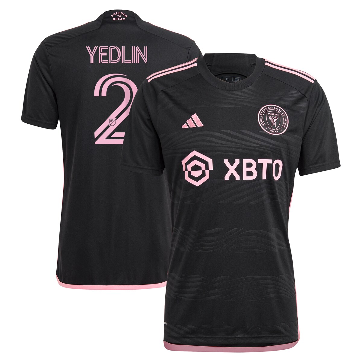 【公式グッズ】MLS インテルマイアミCF イェドリン レプリカ ユニフォーム Adidas/アディダス メンズ ブラック (15878 JERMENCRP)