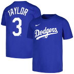 MLB ドジャース クリス・テイラー Tシャツ Nike ナイキ キッズ ロイヤル (Youth Home N&N SST)