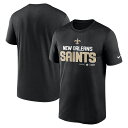 NFL セインツ Tシャツ Nike ナイキ メンズ ブラック (22 Mens Nike Legend Community T-Shirt)