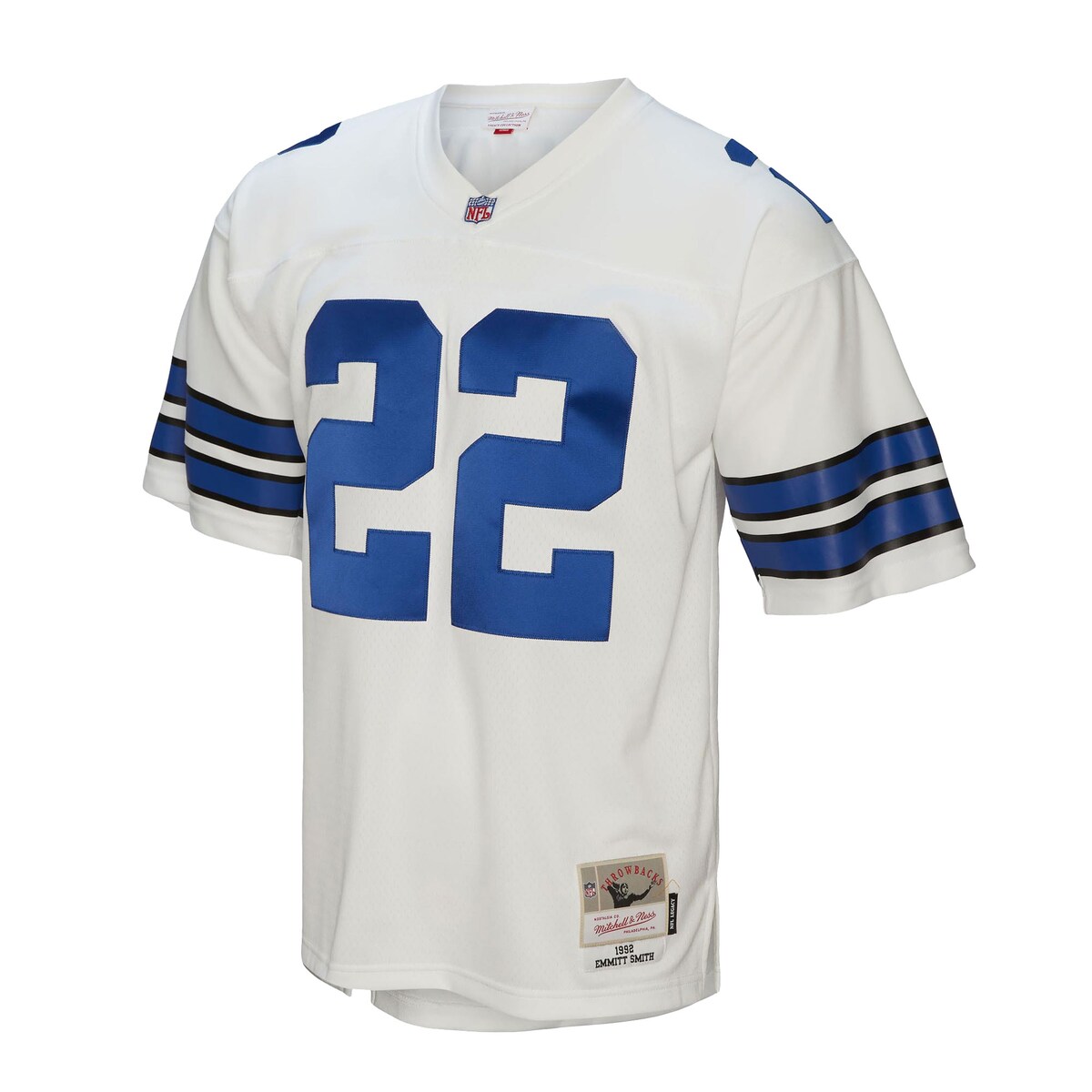 NFL カウボーイズ エミット・スミス レプリカ ユニフォーム Mitchell & Ness（ミッチェル＆ネス） メンズ ホワイト (Men's MNC Legacy Replica Jersey) 2