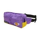 NBA レイカーズ ハンドバッグ Mitchell & Ness（ミッチェル＆ネス） レディース (NBA TEAM LOGO FANNY PACK)