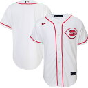 MLB レッズ レプリカ ユニフォーム Nike ナイキ キッズ ホワイト (Youth MLB Nike Official Team Jersey)