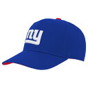 エントリーでポイント 5倍【公式グッズ】NFL ジャイアンツ アジャスタブルキャップ Outerstuff(アウタースタッフ) キッズ ロイヤル (NFL Youth Pre-Curved Structured Adjustable)(4)