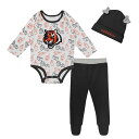 【公式グッズ】NFL ベンガルズ キッズウェアセット Outerstuff(アウタースタッフ) ベビー ブラック (24 Newborn Little Cham...