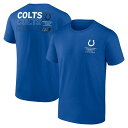 エントリーでポイント 5倍【公式グッズ】NFL コルツ Tシャツ Fanatics(ファナティクス) メンズ ロイヤル (24 Men's Fanatics Repeat Stats Cotton SST)(4)