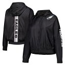 【公式グッズ】NFL イーグルス ジャケット Fanatics(ファナティクス) レディース ブラック (NYLON POLY JACKET)