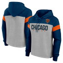 【公式グッズ】NFL ベアーズ プルオーバー パーカー Fanatics(ファナティクス) レディース ヘザーグレイ (24 Women's Bold Play...