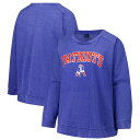 【公式グッズ】NFL ペイトリオッツ トレーナー Fanatics(ファナティクス) レディース ロイヤル (FLC CREW ACID WASH)