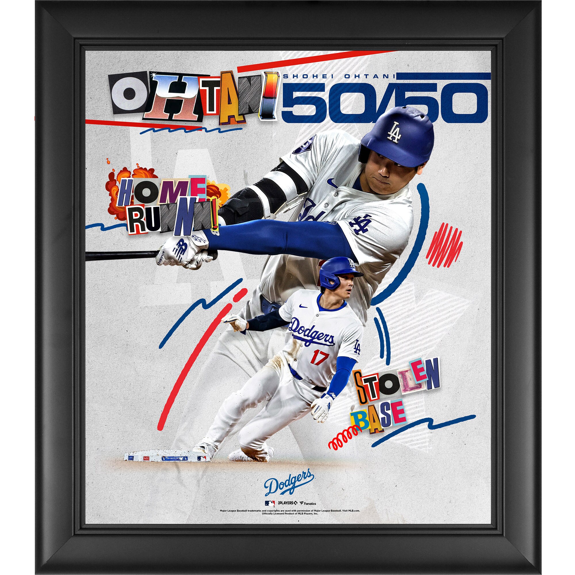 【公式グッズ】MLB ドジャース 大谷 翔平 50-50 達成記念グッズ コレクタブルフォト Fanatics（ファナティクス） (UNS HMC1 PHOTO-OTHER 45546)のサムネイル