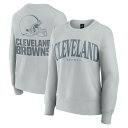【公式グッズ】NFL ブラウンズ トレーナー Fanatics/ファナティクス レディース グレイ (24 Womens Signature Elements ...