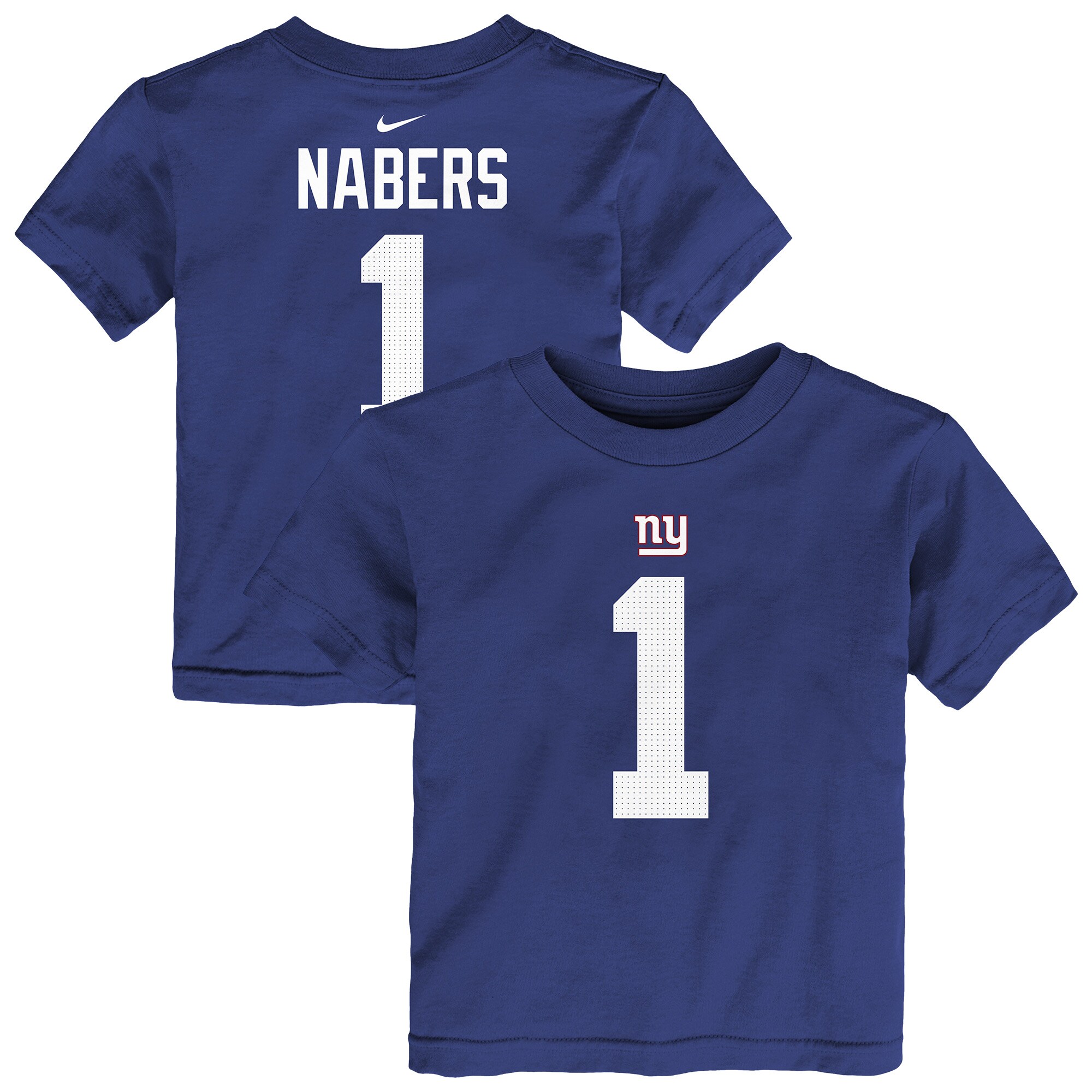 【公式グッズ】NFL ジャイアンツ マリーク・ネイバーズ ネーム&ナンバー Tシャツ Nike ナイキ トドラー ロイヤル (24 Youth Nike Toddler Player N&N SST)