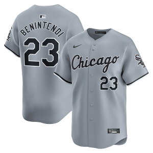 【公式グッズ】MLB ホワイトソックス アンドリュー・ベニンテンディ オルタネイト リミテッド ユニフォーム Nike ナイキ メンズ ホワイト (2024 Mens Limited Player Jersey - NUT)