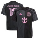 エントリーでポイント 5倍【公式グッズ】MLS インテルマイアミCF アルバ・ラモス アウェイ ユニフォーム (レプリカ) Adidas(アディダス) ユース ブラック (2025 Youth MLS Replica Player Jersey)(4)