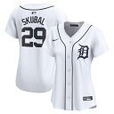 【公式グッズ】MLB タイガース タリク・スクーバル リミテッド ユニフォーム Nike/ナイキ レディース ホワイト (2024 Nike Women's L...