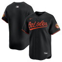 【公式グッズ】MLB オリオールズ オルタネイト ユニフォーム (レプリカ) Nike ナイキ メンズ ブラック (SP25 Nike Mens Limited...