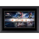 【公式グッズ】NFL ブロンコス コートランド・サットン コレクタブルフォト Fanatics(ファナティクス) (UNS NFL PF50 FRAMING 4...